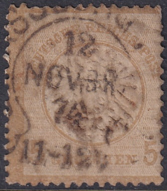 Germany 1872 Sc 20 used horseshoe cancel