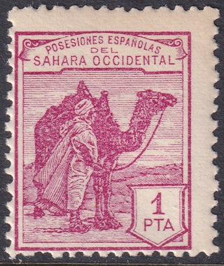 Spanish Sahara 1924 Sc 10 specimen (muestra) MNH**