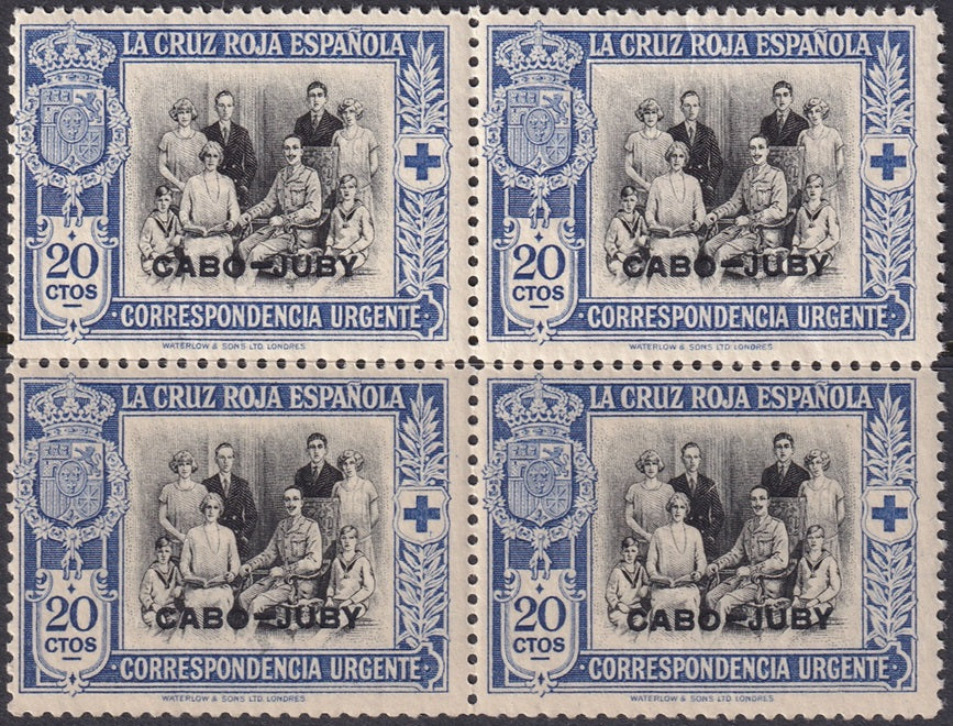 Cape Juby 1926 Sc EB1 express block MNH**