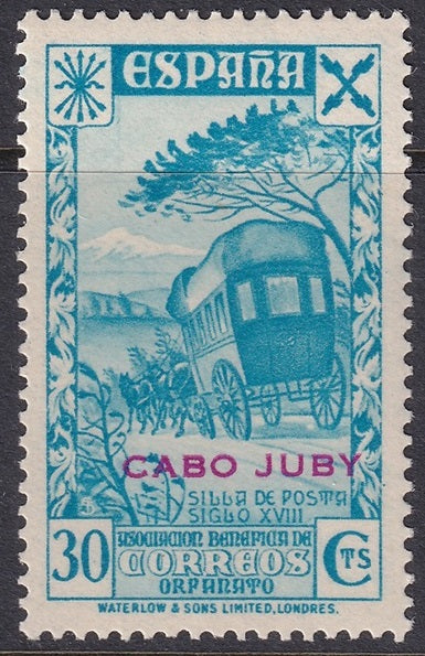 Cape Juby 1938 beneficencia Ed 3 MNH**