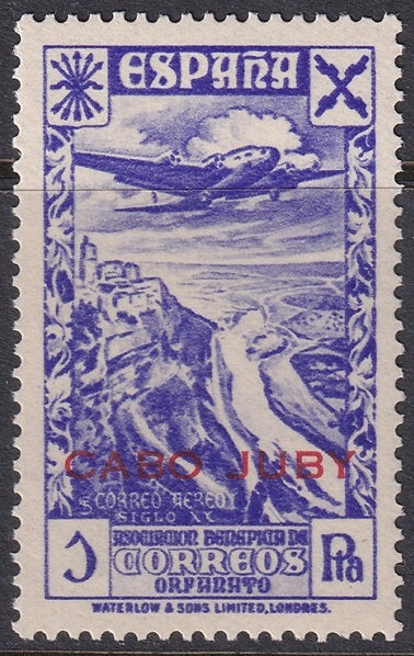 Cape Juby 1943 beneficencia Ed 16 MNH**