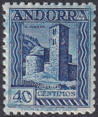 Andorra Spanish 1931 Sc 20a MNH** light crease perf 11.5