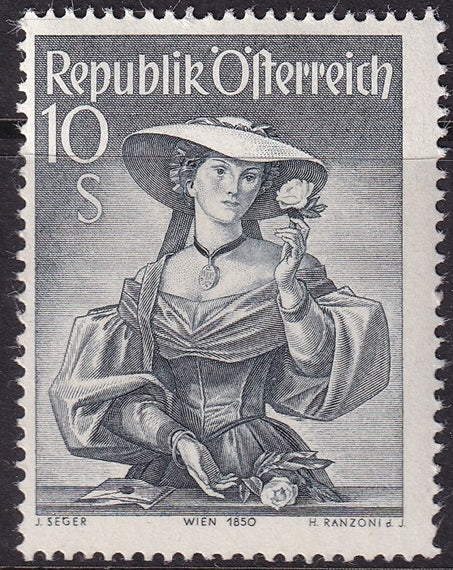 Austria 1948 Sc 556b MNH** whitish gum