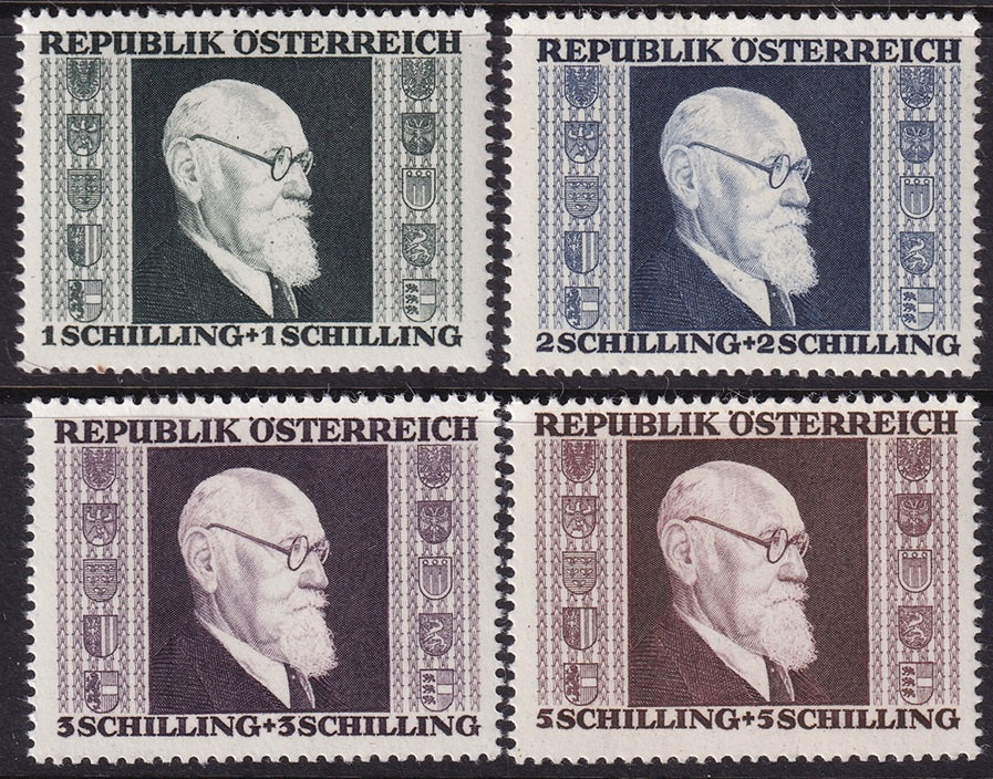 Austria 1946 Sc B167-70 set MNH**