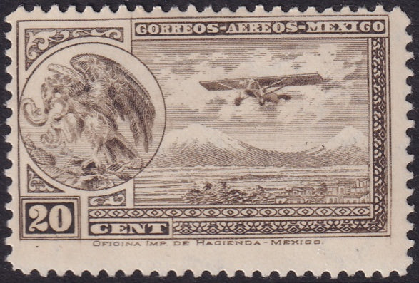 Mexico 1929 Sc C13 air post MH*