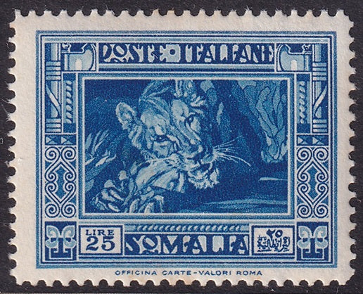 Somalia 1938 Sc 155a MNH** perf 14 small toning spot on gum