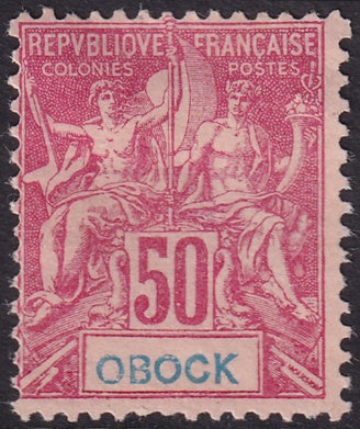 Obock 1892 Sc 42 MNG(*)