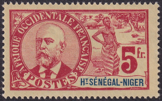 Upper Senegal & Niger 1906 Sc 17 MLH* partial gum