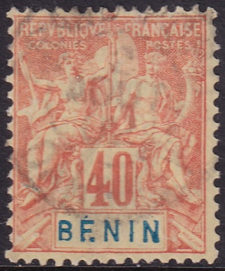 Benin 1894 Sc 42 used