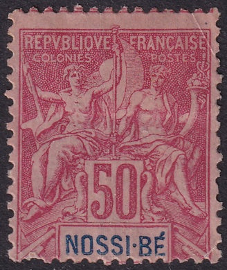 Nossi-Be 1894 Sc 42 MH* partial gum