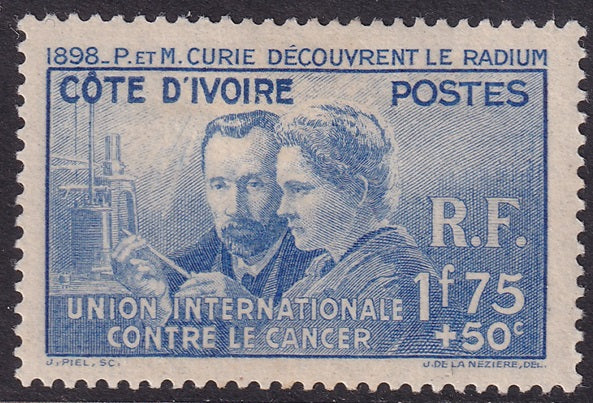 Ivory Coast 1938 Sc B2 MH*