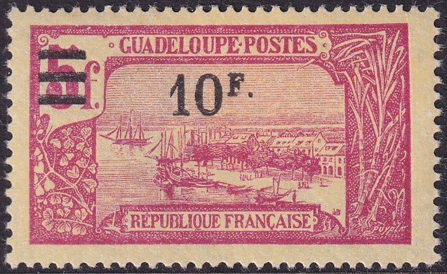 Guadeloupe 1924 Sc 94 MLH*