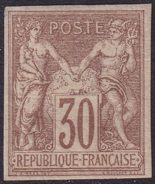 French Colonies 1878 Sc 26 MH*