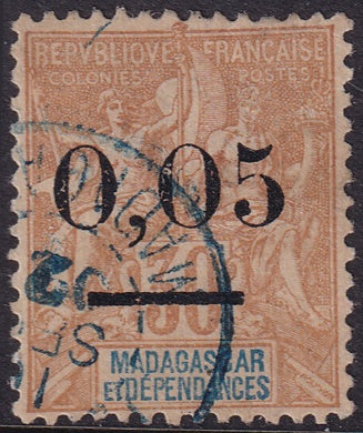 Madagascar 1902 Sc 59 used