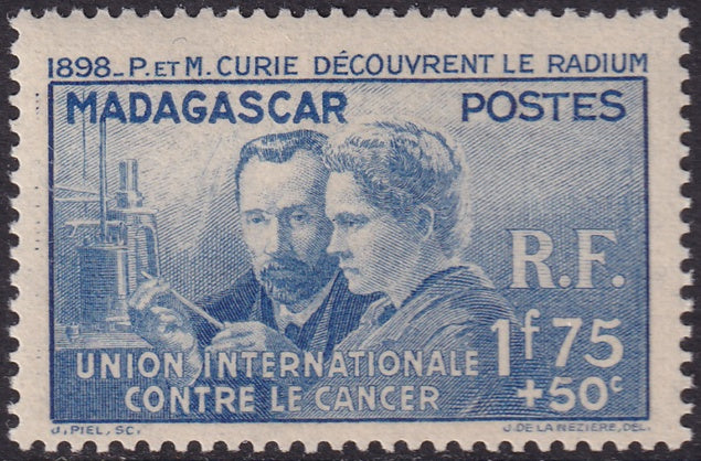 Madagascar 1938 Sc B2 MNH**