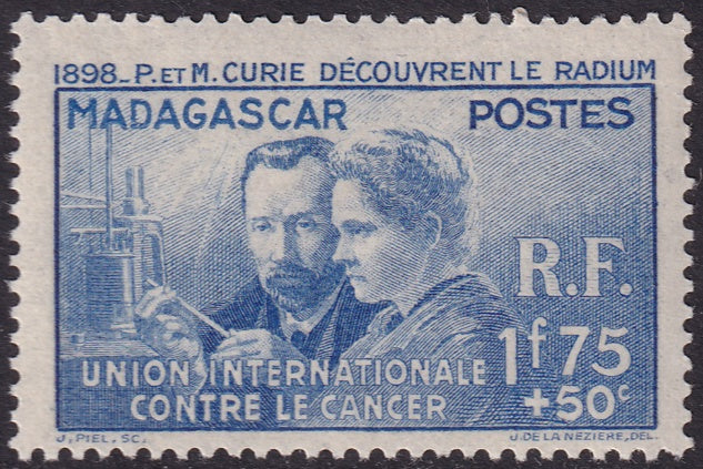 Madagascar 1938 Sc B2 MNH**