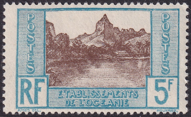 French Polynesia 1929 Sc 73 MLH*