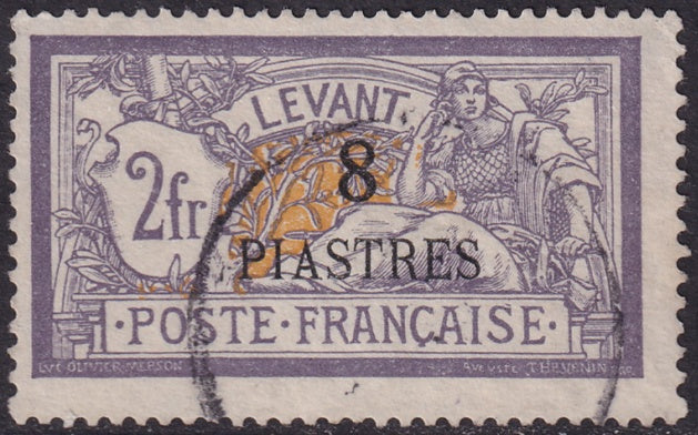 French Offices Levant 1902 Sc 37 used