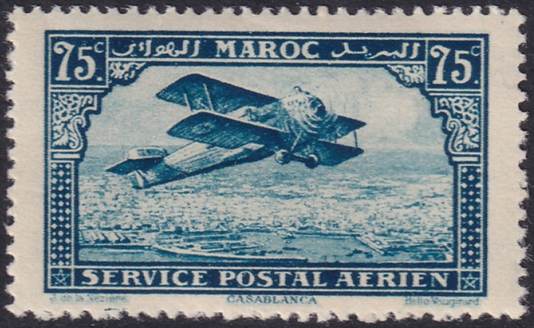 French Morocco 1922 Sc C4 air post MLH*