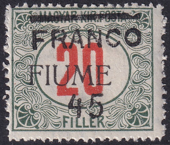 Fiume 1919 Sc 25 MLH*