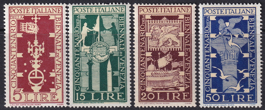 Italy 1949 Sc 510-3 set MLH*