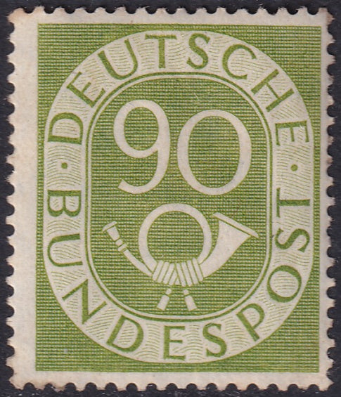 Germany 1952 Sc 685 MLH* disturbed gum