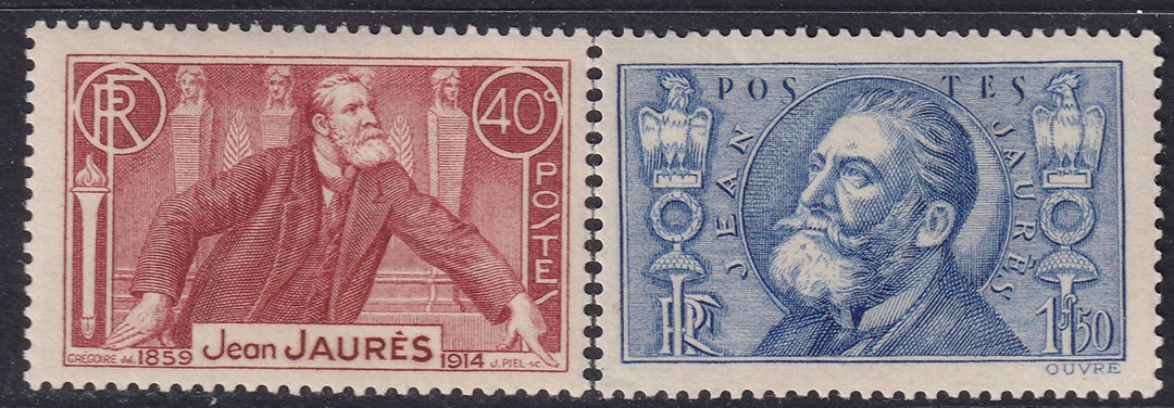 France 1936 Sc 313-4 set MLH*