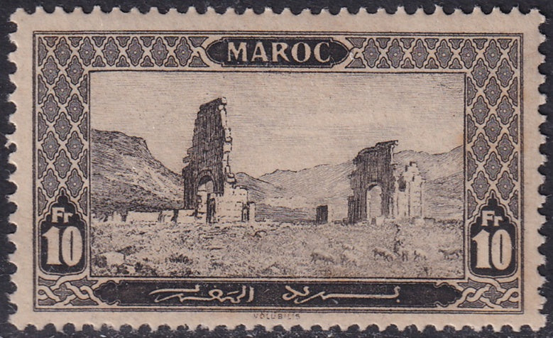 French Morocco 1917 Sc 71 MLH* toned