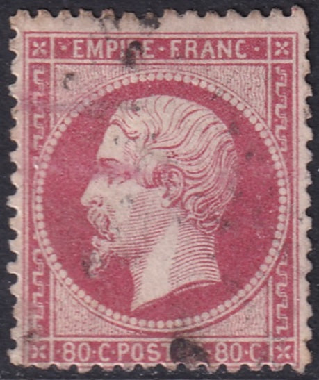 France 1862 Sc 28 used