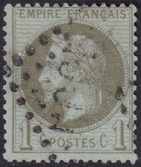 France 1870 Sc 29 used GC cancel