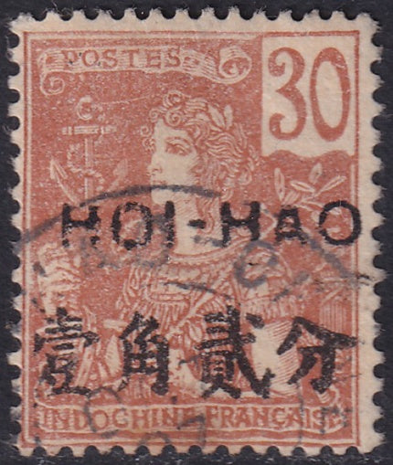 French Offices Hoi-Hao 1906 Sc 40 used