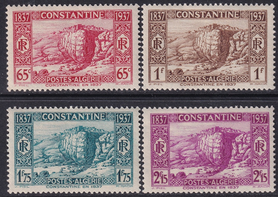 Algeria 1937 Sc 113-6 set MH*