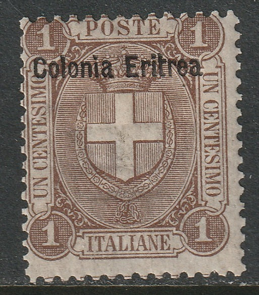 Eritrea 1899 Sc 12 MH