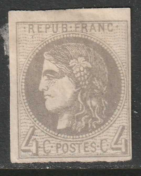 France 1870 Sc 40 MH (heavy hinge) report II