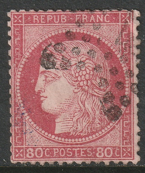 France 1872 Sc 63 used