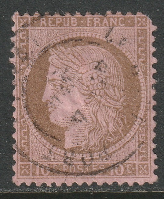 France 1873 Sc 60 used CDS