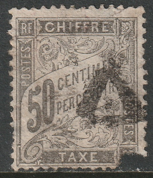 France 1892 Sc J21 postage due used damaged