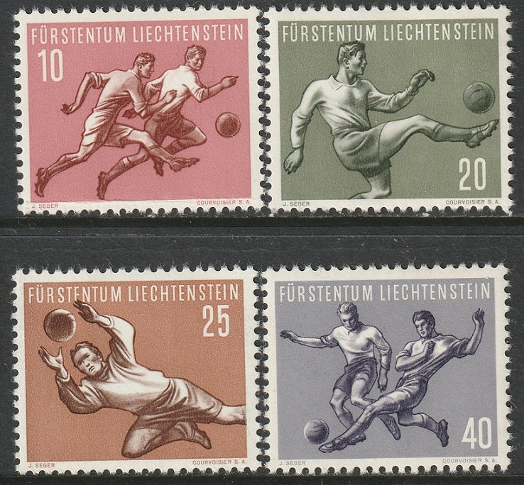 Liechtenstein 1954 Sc 277-80 set MLH