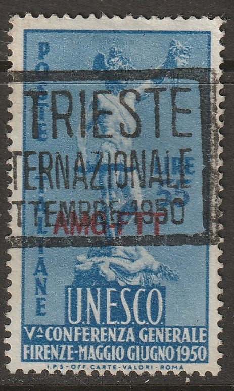 Trieste Zone A 1950 Sc 73 used