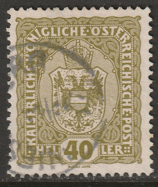 Austria 1916 Sc 154 used Wieselburg CDS