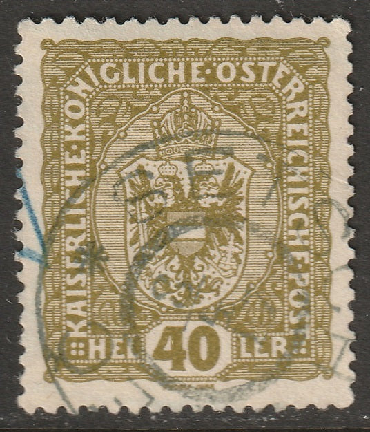 Austria 1916 Sc 154 used Setsch/Sec CDS