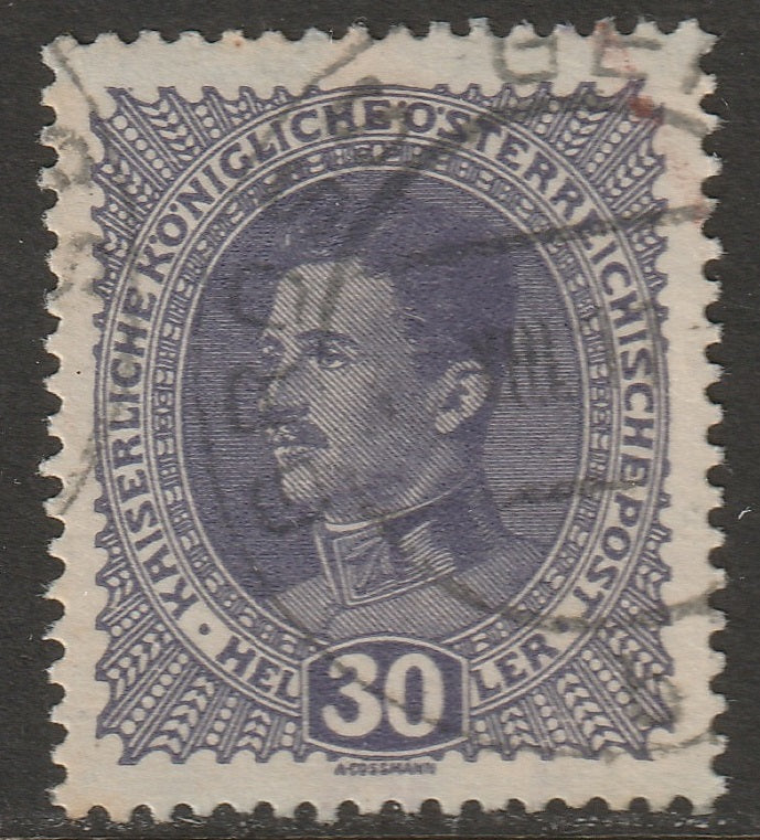 Austria 1917 Sc 171 used Gross Gerungs CDS