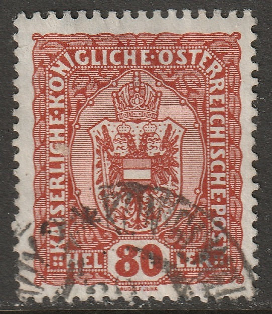 Austria 1916 Sc 157 used Konigl. Weinberge/Kral. Vinohrady CDS