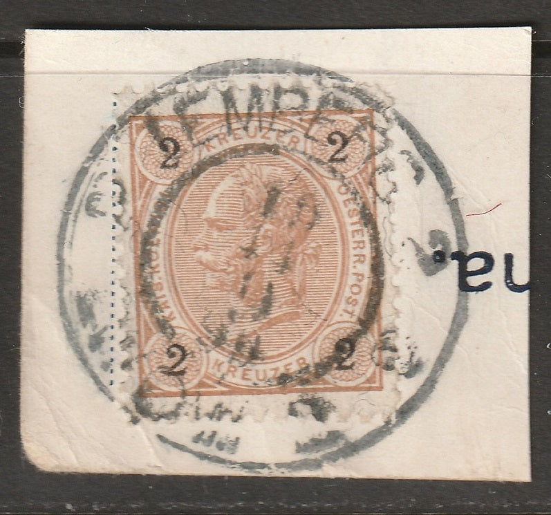 Austria 1890 Sc 52 used Lemberg/Lwow CDS