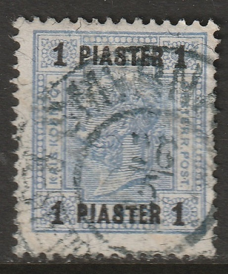 Austria Offices Turkey 1906 Sc 41 used Smyrna CDS