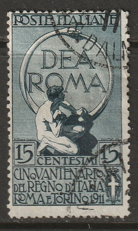 Italy 1911 Sc 122 used