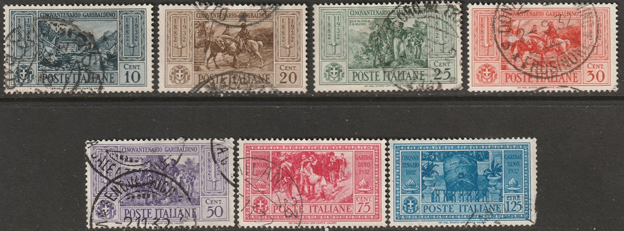 Italy 1932 Sc 280-6 partial set used