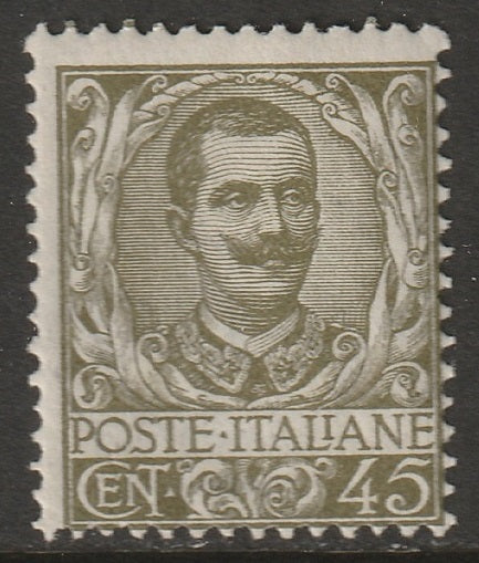 Italy 1901 Sc 84 MNH some crazed gum