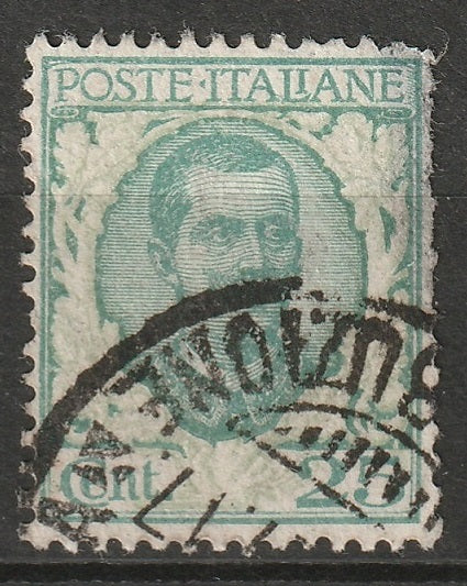 Italy 1926 Sc 82 used lacking ornamention detail (Sa 200c)