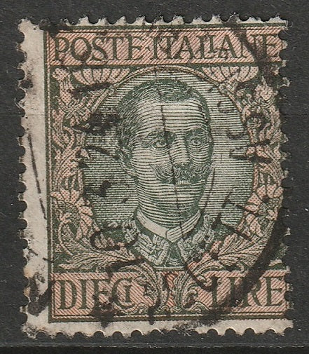 Italy 1910 Sc 114 used CDS